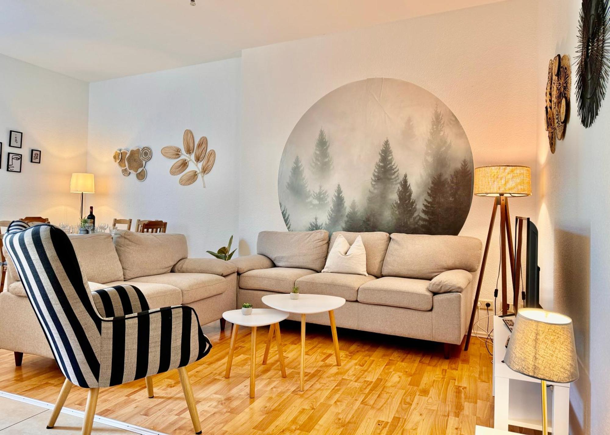 Holiday Appartement,Kostenfrei Parkplatz,Innenstadt,3 Bdr,6 Personen,Babybett เบาท์เซน ภายนอก รูปภาพ